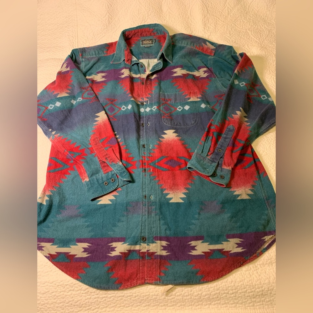 Woolrich western flannel shirt